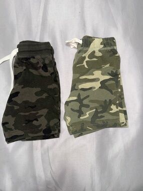 GUC Kids Camo Shorts - Green  3T